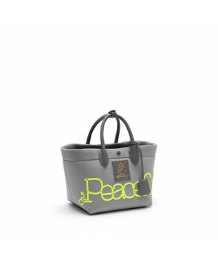 A.D.M.J. 【魔法の様に軽い】マジックライト/コード刺しゅうキューブトート21cm(Dカン付) GR/MA