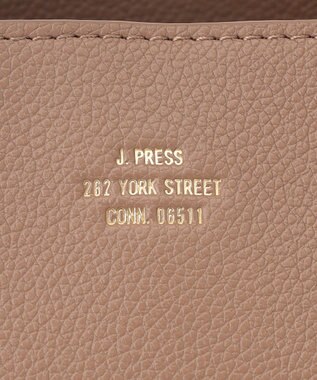J.PRESS LADIES 【2way】バンブー バッグ モカ系