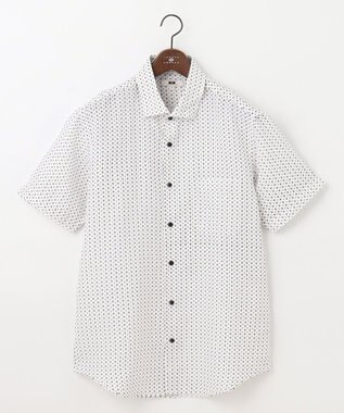 JOSEPH ABBOUD 【キングサイズ・吸水速乾】ソアロンシャンブレー シャツ ホワイト系5