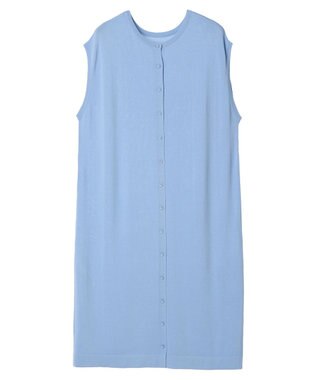 CRAFT STANDARD BOUTIQUE UVカット/接触冷感/洗える/ ニットワンピース Sax