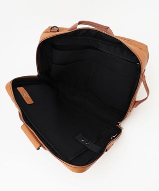 UNBILLION Otias スムースタイプ合皮ビジカジ３WAYバッグ キャメル