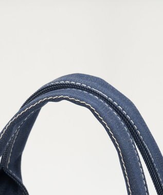 russet 【刺繍モノグラム】デニム2WAYトートバッグ(CE-1772) Indigo