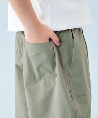 UNFILO 【110-150cm】FINE MOVE ショートパンツ(UNISEX) カーキ