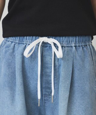 AMERICAN HOLIC イージーデニムワイドパンツ Light Indigo
