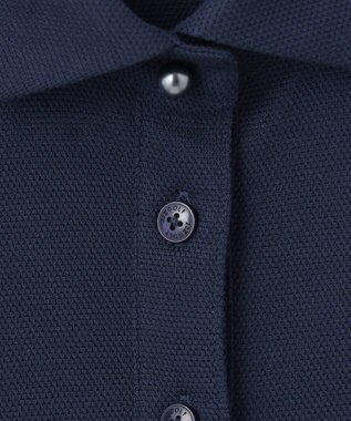 23区GOLF 【WOMEN】【UVケア】カラーシャツ ネイビー系