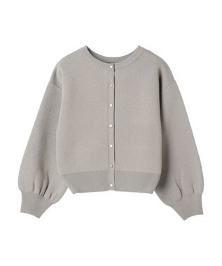 Green Parks ・ＥＬＥＮＣＡＲＥ　ＤＵＥ　２ｗａｙ　ラメカーディガン Gray