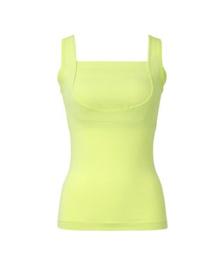 BRADELIS New York 【BRADELIS NewYork peace】綿混楽々dailyブラキャミ23  サラッと快適な補正ブラキャミ シェイパー アップルグリーン