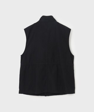 GRACE CONTINENTAL ビジューアーミーベスト ブラック