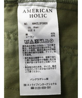AMERICAN HOLIC 接触冷感２ＷＡＹカーゴパンツ Khaki