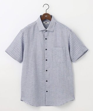 JOSEPH ABBOUD 【キングサイズ・吸水速乾】ソアロンシャンブレー シャツ ブルー系5