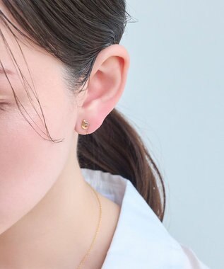 Phoebe 【痛くないシリーズ】パワーストーンライトフィットイヤリング　シトリン/天然石 イエロー