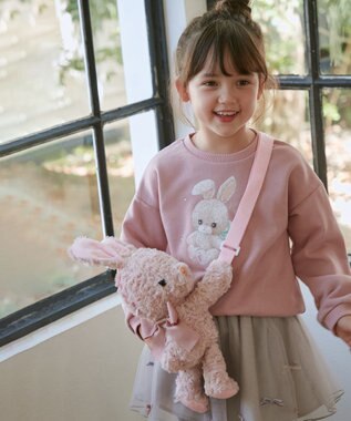 ANY KIDS アニマル抱っこポシェット ウサギ