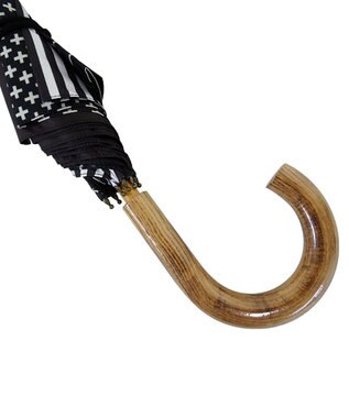 +RING 【プラスリング】【数量限定】レディース向け 晴雨兼用（長ショート） 遮光 BLK T1170 黒