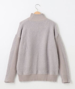 SHARE PARK LADIES プードルタートルニット ライトグレー系