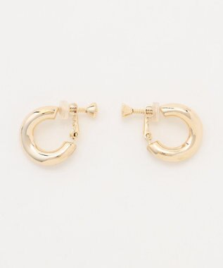 ANY フープイヤリング(両耳用) ゴールド