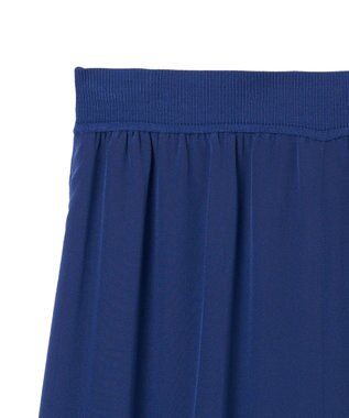 JOSEPH クレープ ド ソワ　トラウザーズ Cobalt