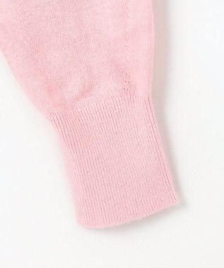 ANY 【手洗い可】イタリーヤーンウールカシミヤミックスＶネックプルオーバー ペールピンク