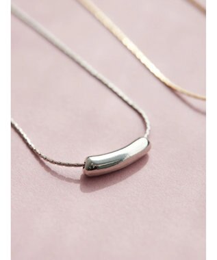 AMERICAN HOLIC 変形メタルバーネックレス