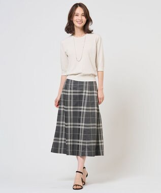 J.PRESS LADIES 【2way】small パール ネックレス シルバー系