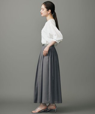 自由区 S シアージオメトリックジャカードプルオーバー ブラウス オフ