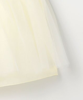 組曲 KIDS 【110-160㎝】チュール パニエ オフホワイト