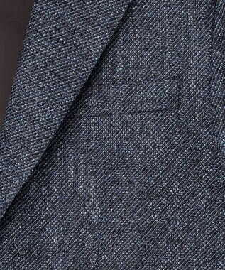 J.PRESS MEN 【ZIGNONE SOUL / ジニョーネ ソウル】 ウールシルクツイード ジャケット ダルブルー系