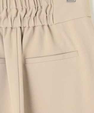 Feroux 【古畑星夏さん着用】パールポイントハイウエストセミワイド パンツ アイボリー系