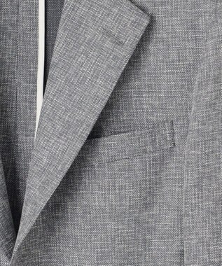 J.PRESS MEN 【WEB・一部店舗限定】KASURIメッシュ ジャケット ライトグレー系