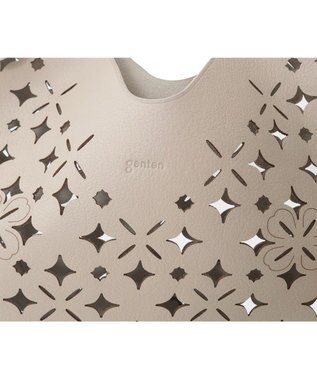 genten クアドリフォリオ 大 サンドベージュ