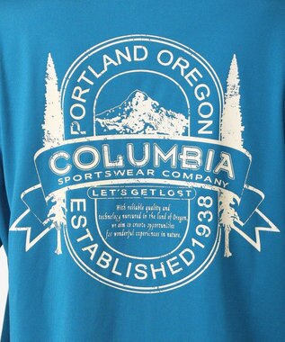Columbia Columbia/ ハーパースパイアグラフィックショートスリーブTシャツ /コロンビア Dark Turquoise
