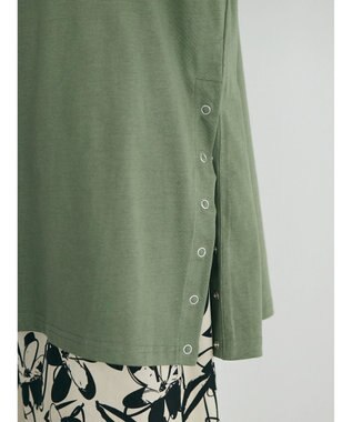 CRAFT STANDARD BOUTIQUE リングドットチュニック Khaki