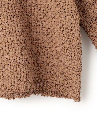 ICB 【洗える】スエードテープヤーン プルオーバー アンバーベージュ系