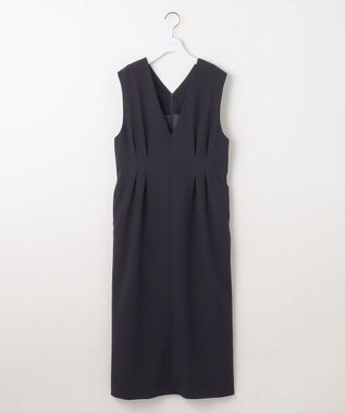 ANY SIS 【優木まおみさんコラボ】秒映えセレモニー ブラウス × ジャンパースカート オフ×ネイビー