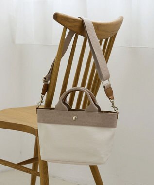 TOPKAPI 【人気色が限定復活！】【Breath TOPKAPI】RIPPLE リプル トート バッグ M（ショルダー付き） アイボリー