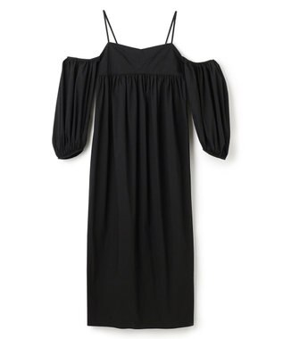 BEIGE， PROTAGONISTA / パフワンピース Black