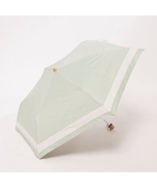UNBILLION カシュネ cachenez / PU切り継ぎボーダー3段折りたたみ傘