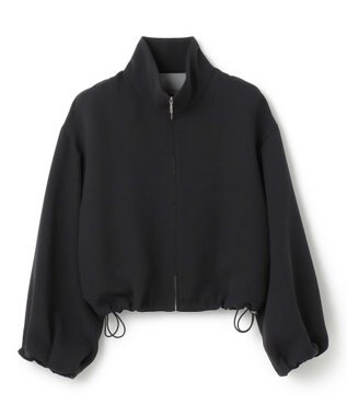 uncrave 【防シワ・洗濯機洗い可】ウォッシャブルダブルクロス トラックジャケット（uncrave STANDARD） ブラック