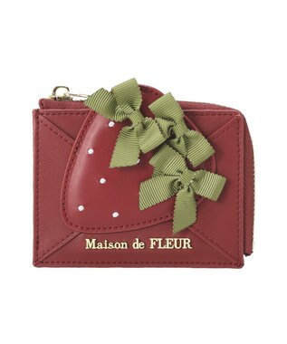 Maison de FLEUR いちごフラグメントケース Red