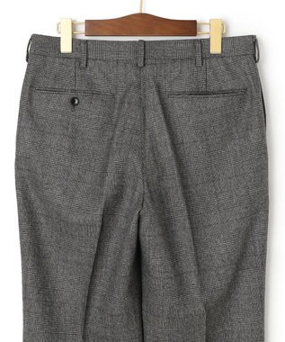 J.PRESS MEN 【TREATMENT WOOLストレッチ】グレナカートチェック スラックス ネイビー系4