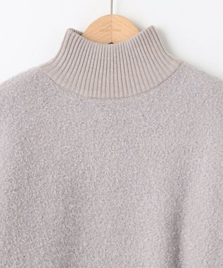 SHARE PARK LADIES プードルタートルニット ライトグレー系