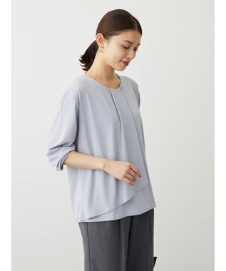 Green Parks ＢＰ　襟タック長袖ブラウソー