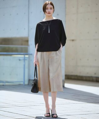 ICB メタルタッセルロングネックレス シルバー