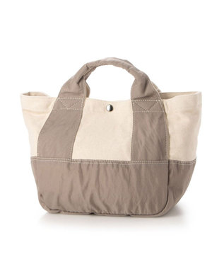 UNBILLION cachecache 製品洗いキャンバス×ナイロントートS グレー