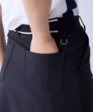 FILA GOLF／marie claire 【marie claire SPORT】ベーシックスカート ブラック