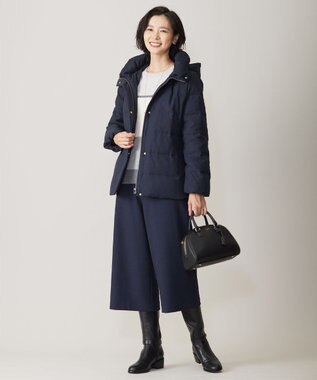 千鳥u0026グレンチェック ショート ダウン コート / J.PRESS LADIES L | ファッション通販 【公式通販】オンワード・クローゼット