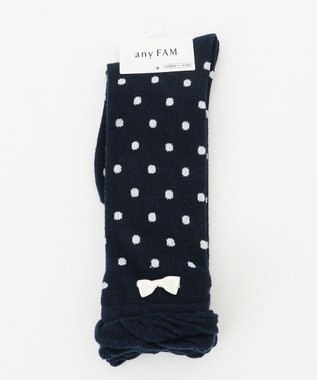  ハイソックス（ドットリボン）