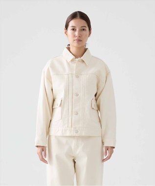 caqu modern jacket type 2nd. デニムジャケット ecru