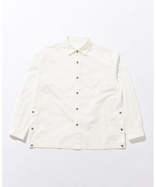 JOSEPH ABBOUD MOUNTAIN 【テーム ヤルヴィモチーフ・サスティナブル・オーガニック】オーガニックブロードシャツ ホワイト系