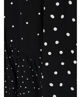 AMERICAN HOLIC 切替ドットフレアスカート Dot