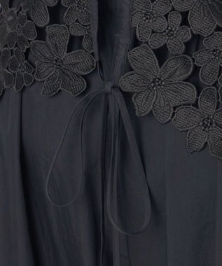 23区 【GOLD LABEL】エンブロイダリーレース キャミソール ブラック系